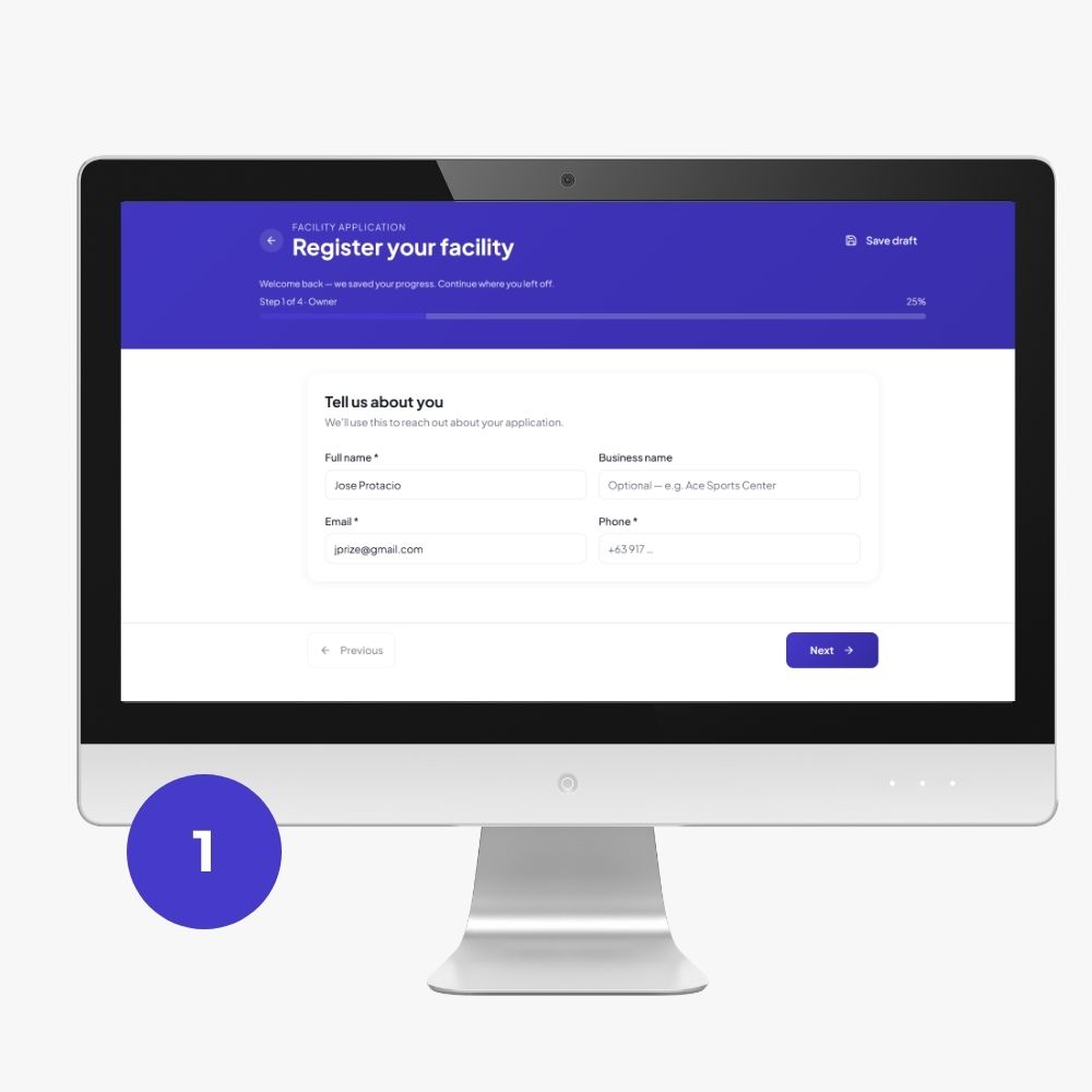 Register Your Facility - Create your facility profile in minutes.