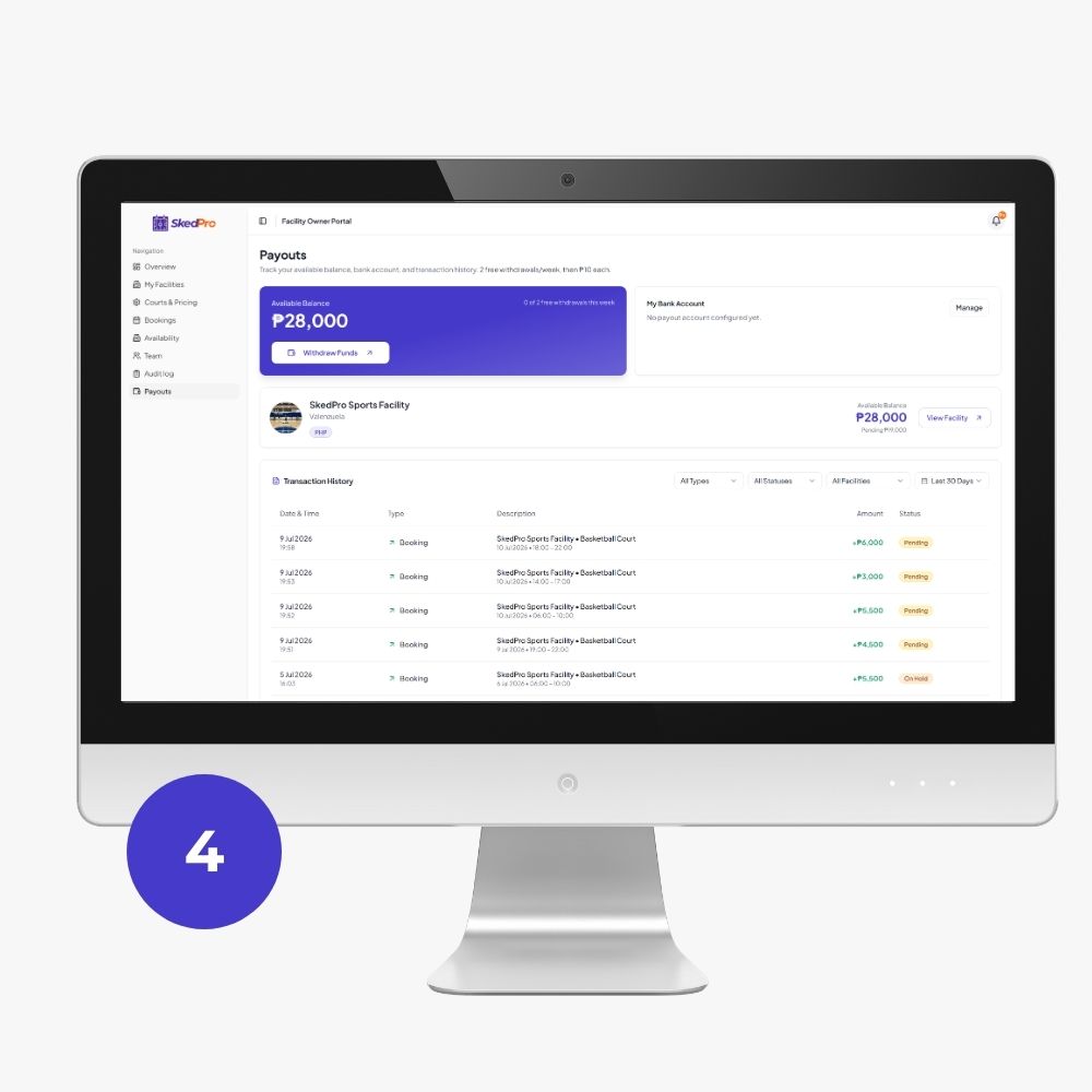 Get Paid - Receive payments directly and track your business.